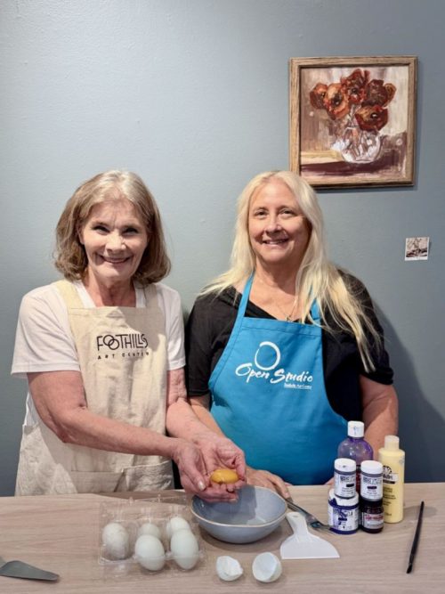 Artist Demo egg tempera with Lynn Allbright & Janine Sturdavant 9/11/2026 Foothills Art Center Astor House