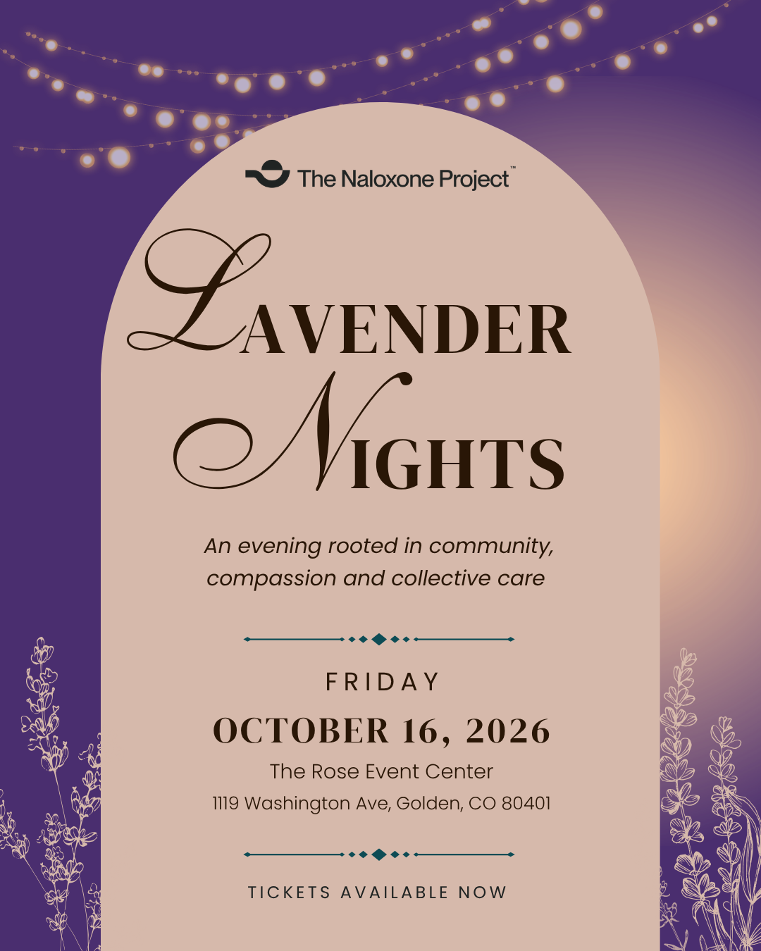 Lavender Nights Invite
