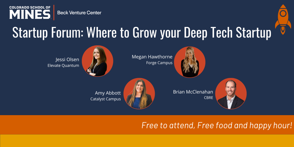 Startup Forum: Where to Grow your Deep Tech Startup
