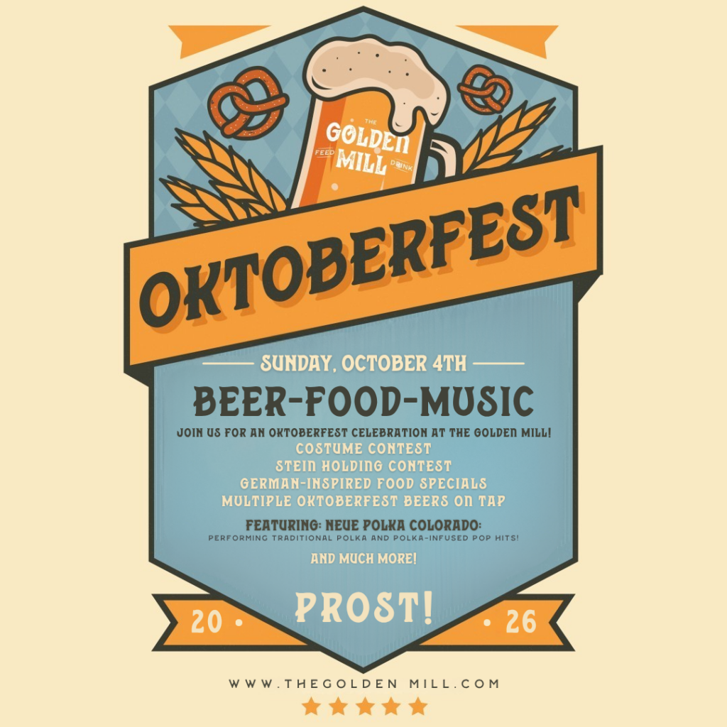 Oktoberfest at The Golden Mill 2026