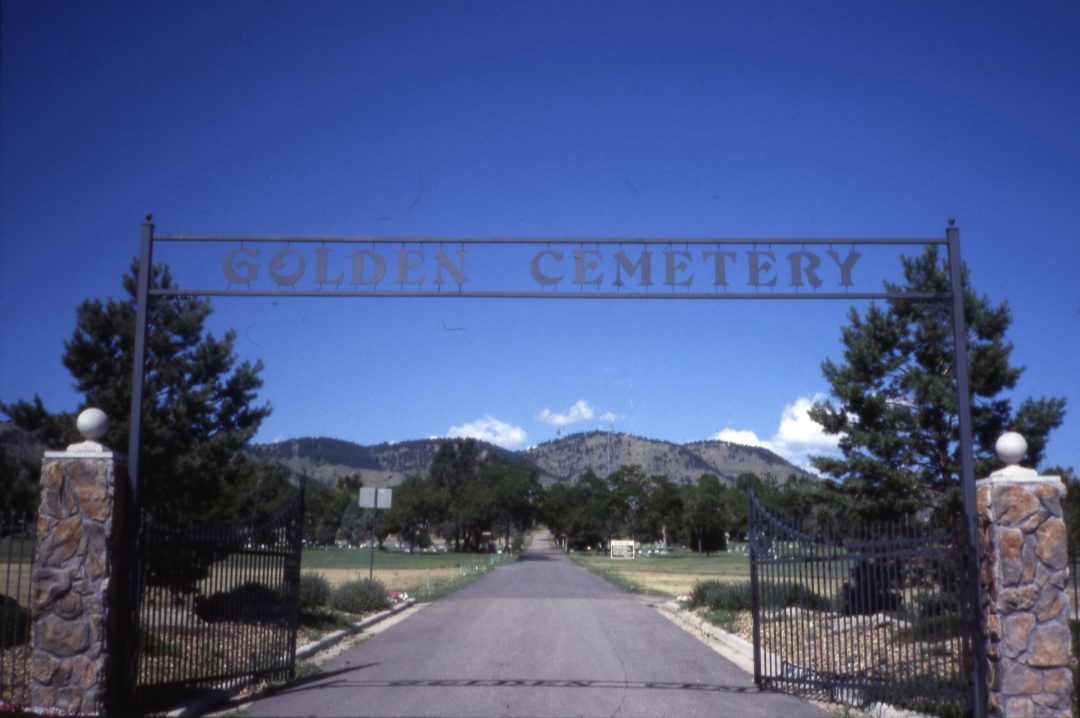 Golden History Museums City of Golden Cemetery