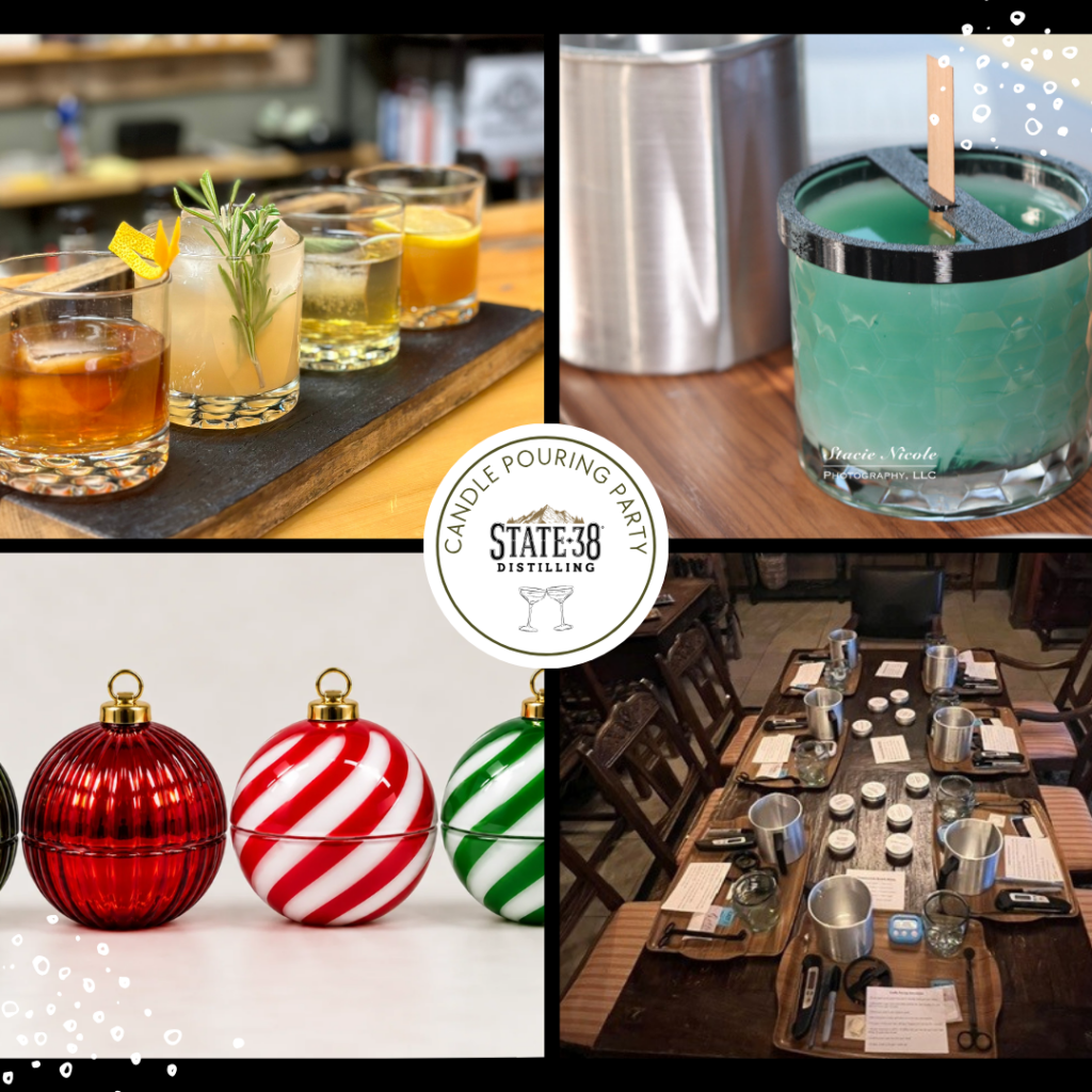 Pour & Sip: Holiday Candle Making + Cocktail Workshop