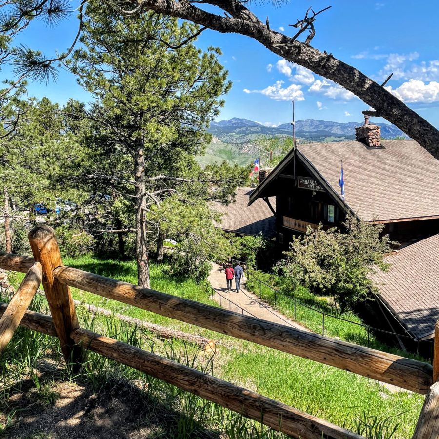 View of Buffalo Bill Museum & Grave