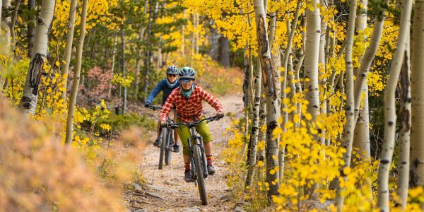 Golden Gate Canyon State Park Mountain Biking in Fall