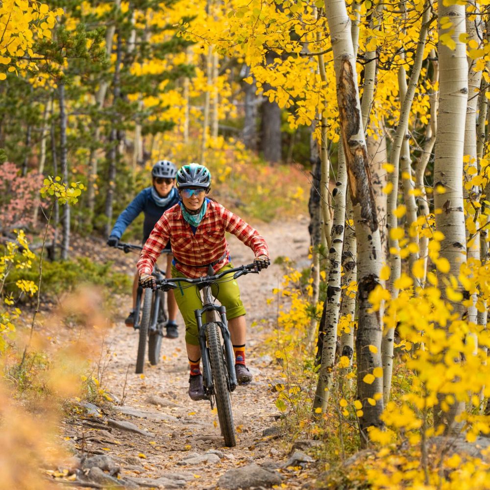 Golden Gate Canyon State Park Mountain Biking in Fall